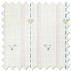 Puddle Down, Duck Stripe Dollymix - Twist&Fit Roman Blind